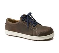 BIRKENSTOCK Qs 500 QS 500 Chaussures de sécurité professionnelle unisexe en cuir naturel Blanc Pointure 42, marron, 40 EU