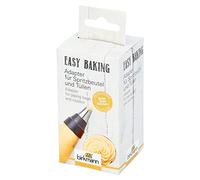 Birkmann Adaptateur pour poche à douille et douilles Easy Baking en plastique alimentaire