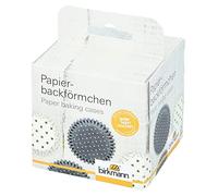 Birkmann Colour Kitchen Lot de 100 moules en papier Gris