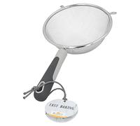 Birkmann Easy Baking Passoire en acier inoxydable avec poignée en plastique Gris 16 cm