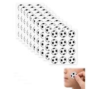 BIRLOZA 120pcs Autocollants Football Autocollants Adhésifs Ronds (3cm)