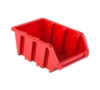 BirnePower Extra Grands Bacs à Bec Empilables TRUCK 23 KTR23 Rouge 230x160x120 mm Plastique. Casiers de Rangement pour Outils, Atelier et Garage (Lot de 50)