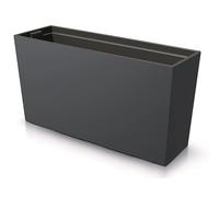 BirnePower Jardinière Rectangulaire Urbi Case M avec Insert Amovible, Cache-Pot Lisse pour Intérieur et Extérieur, Résistant au Gel et Rayons UV, 77x41 cm, Anthracite