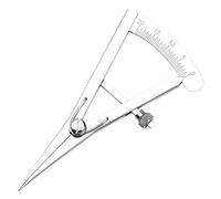 Birtern Compas en Cuir À Aile Réglable, Outil De Bricolage en Cuir, Jauge De Marquage Réglable, D'outil Compas De Dessin À Tracer Compas Professionnel pour Menuisier/Dessin/Travail du Cuir