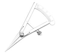 Birtern Compas en Cuir À Aile Réglable, Outil De Bricolage en Cuir, Jauge De Marquage Réglable, D'outil Compas De Dessin À Tracer Compas Professionnel pour Menuisier/Dessin/Travail du Cuir