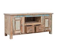 Biscottini Bois 122 x 42 x 62 cm | Meuble TV séjour en Style Rustique, 122x42x62 cm