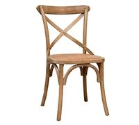 Biscottini Chaise de Cuisine en Bois 86x42x46 cm | Chaises Vintage pour Salle à Manger et Jardin