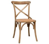 Biscottini Chaise Thonet Vintage L46xPR42xH86 - Chaise Salle a Manger - Chaises de Salle à Manger en Bois - Chaise Cuisine Shabby Chic roulante Bureau - Meubles de Cuisine