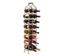 Biscottini Range Bouteille L12xPR12xH105 - pour 16 Bouteille Verre - Range Bouteille vin - Porte Bouteilles - Rangement vin - Rangement Bouteille de vin