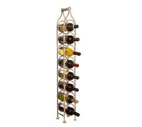Biscottini Range Bouteille L12xPR12xH105 - pour 8 Bouteille Verre - Range Bouteille vin - Porte Bouteilles - Rangement vin - Rangement Bouteille de vin