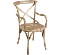 Biscottini Thonet Chaise 89 x 50 x 43 cm | Chaises rustiques | Chaises en bois de cuisine | Chaises en bois de frêne (marron)