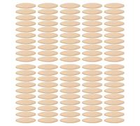 Biscuits en bois pour le travail du bois, Biscuits Lamello, 100 pièces bois joignant Biscuitss outil d'accueil de planche de bois 0# 10# 20# (0#)