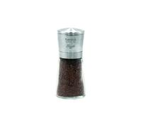 Bisetti Falx Seeds Moulin à Huile épicé en Acier Inoxydable, fabriqué en Italie, Verre, métal, Argent/Transparent, 14,5