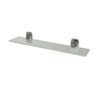 BISK Oregon étagère 50 cm blanc-chrome 79701