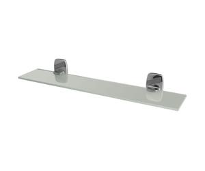 BISK Oregon étagère 50 cm blanc-chrome 79701