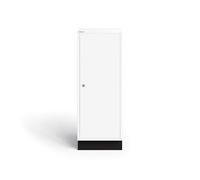 BISLEY Armoire de Rangement Multifonction, Métal, Couleur : Blanc, Grand modèle