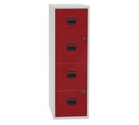 Bisley Home Armoire dossiers Suspendus PFA, 4 tiroirs HR