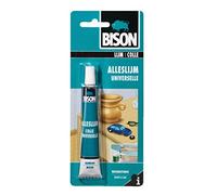 BISON - Colle Super Forte, Prise Immédiate Transparente Cristaline 18 Gr