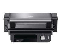 Braun Gril MultiGrill 5 CG5033IGY – 3 en 1, plaques amovibles lavables, 2000W, noir