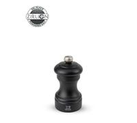 Bistro Moulin À Sel Manuel En Bois, Noir Mat, 10 Cm - 4in