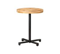 Bistrotafel rond Ã~60x75 cm ruw mangohout320265