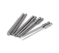 Bit Hexagonal 100mm Acier Pour Perceuse Électrique(2.5mm) | Acier alliage , conception magnétique, pour change rapide, longueur 100mm, queue 1/4 pouce
