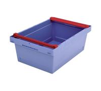 BITO Bacs de distribution Bito série MB MBB64221 l 600 x l 400 x H 223 bleu-gris Quantité:1