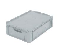 BITO Bacs gerbables norme Europe Bito série XL XLD64171 l 600 x l 400 x H 188 gris Quantité:1