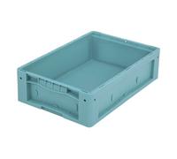 BITO Bacs pour petit matériel KLT à fond nervuré Bito KLT64170R l 600 x l 400 x H 170 turq Quantité:1