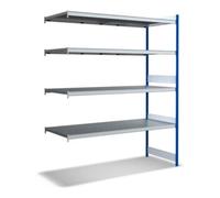 BITO Bito Grand Rayonnage Ensemble de rayonnages supplémentaires / 350kg 2499x2016x824 Tablette 4 niveaux RAL5010 Quantité:1