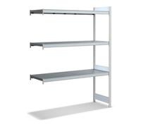 BITO Bito Grande étagère étagère étagère Unité d'extension Set / 350kg 1999x1512x524 3 niveaux étagère étagère RAL7035 Quantité:1