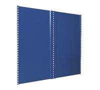BITO Fonds tôlés pour établis l 1000 x H 850 bleu gentiane Bito RAL 5010 Quantité:1