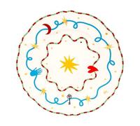 Bitossi Home - Assiette de présentation Multicolore