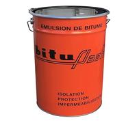 Bitume étanchéité, enduit bitumeux, imperméabilisant maçonnerie, bois, métaux, cuve, bassin, fondation, sol, BITUFLASH - PROCOM 5 litres