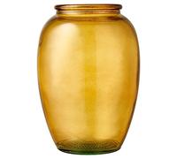 BITZ Kusintha Vase décoratif en Verre recy mbre Hauteur 20 cm