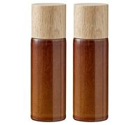 Bitz – Set de moulins à sel et poivre – 16,7 cm – Ambre