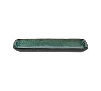 Bitz Plat de service Bitz 38x14 cm Noir-vert