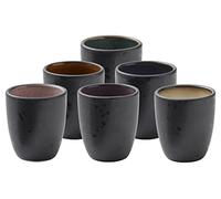 Bitz Tasses à espresso Bitz lot de 6 Noir