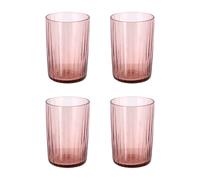 Bitz Verre à eau Kusintha 28 cl Lot de 4 Pink
