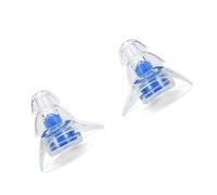 BIUDECO 1 Paire Bouchons d'Oreilles en Silicone Réutilisables Écoute Stéréo Protection contre le Bruit pour Domicile et Milieux de Travail Bruyants