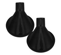 BIUDECO 2pcs Tête D'arrosage de Remplacement en Plastique pour Arrosoir de Jardin, Bec Verseur Compatible, Simple et Pratique pour Arroser les Fleurs en Extérieur