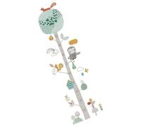BIUDECO Autocollant Mural Toise Animaux Forêt Colorée en Pvc, Tableau de Taille pour Garçon et Filles, Décoration Chambre Bébé Garçon Fille, Mesure Croissance Murale Créative, Adhésif