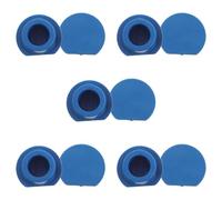 BIUDECO Bouchon de Lavabo pour Bac de Nettoyage des Cheveux, PVC, Joint D’Évacuation à Effet de Fermeture Hydraulique, Anti-Débordement, 10 Pièces pour Lavage Allongé