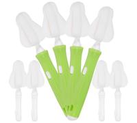 BIUDECO Brosse Détachable pour Nettoyer les Biberons et Tétines Tête de Rechange en Éponge Nettoyage et Doux, pour Bébé