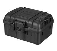 BIUDECO Coffret à Outils en PP Noir, Petite Valise de Rangement Légère