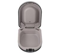 BIUDECO Étui de Poche Noir pour Appareil Auditif, Boîte de Rangement Compacte Protection, Petite Valise Pratique, Usage Voyage et Domicile, Accessoire Léger et Portable