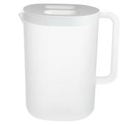 BIUDECO Pichet D'eau en Plastique Pp 2,2l Blanc Facile à Nettoyer Remplir, pour Pique-niques et Piscines Réutilisable
