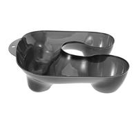 BIUDECO Plateau Cervical en Plastique Noir Réutilisable pour Soins Capillaires, Appui-tête Protecteur pour Salon de Coiffure, pour Permanente et Coloration