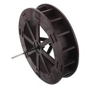 BIUDECO Roue à Cascade Rotative en Plastique et Acier Inoxydable Décor Micro-Paysage Élégant et Atmosphère Apaisante pour Fontaine à Eau Intérieure pour Bureau ou Maison
