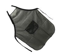BIUDECO Tablier de Protection pour Salon de Coiffure en Matériau Plastique Transparent 89x65cm, Imperméable et Jetable, pour Accessoires de Coiffure et Maintien des Vêtements Propres